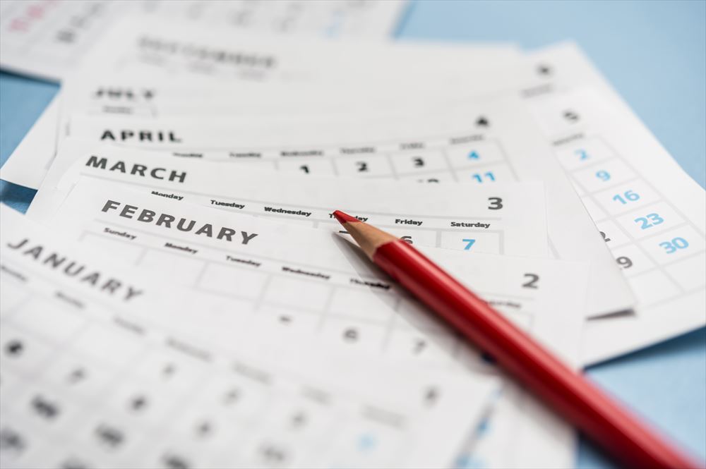 いつから準備すればいい？受験スケジュール